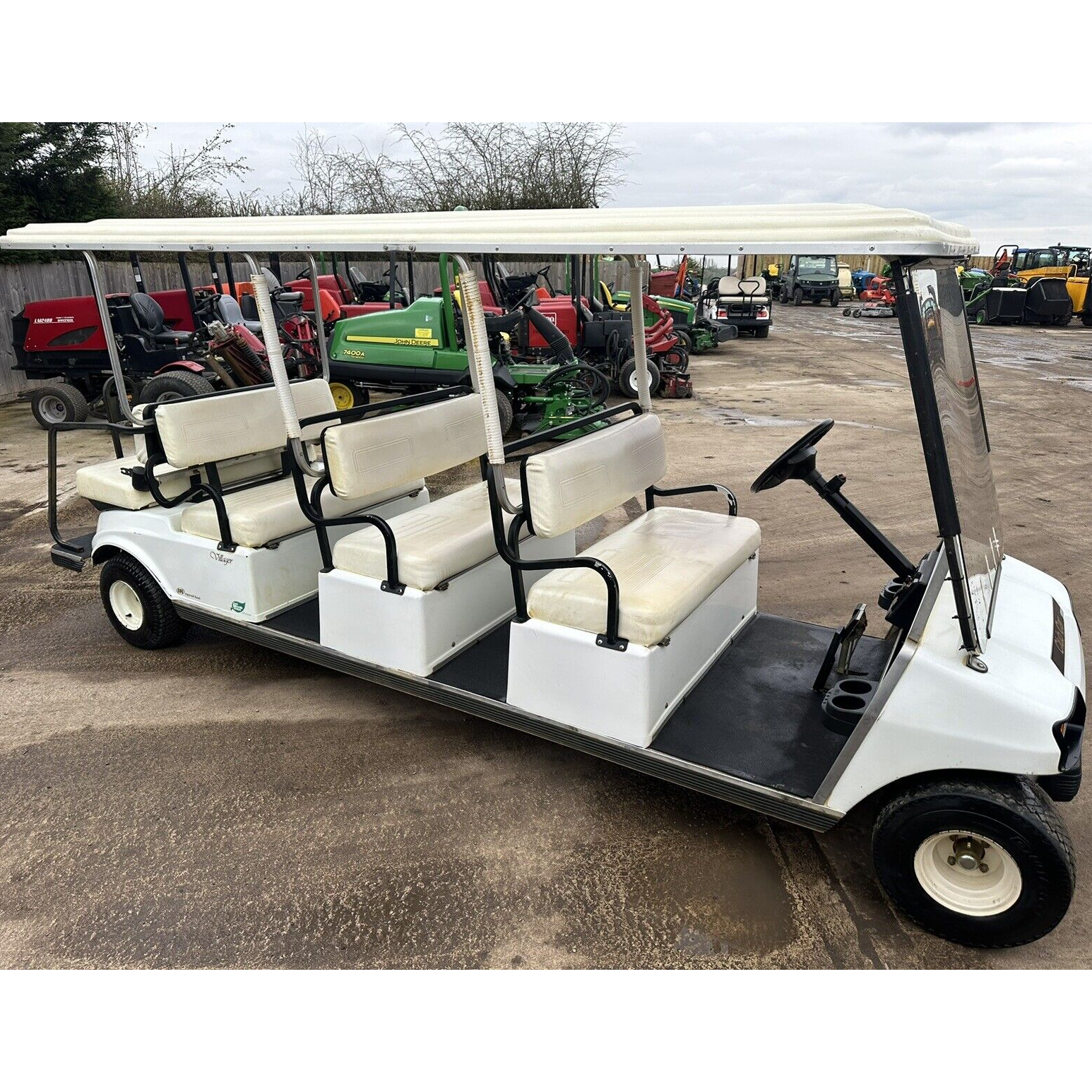 2015 CLUBCAR VILLAGER 48V ELECTRIC BATTERY POWERED PEOPLE CARRIER GOLF BUGGY