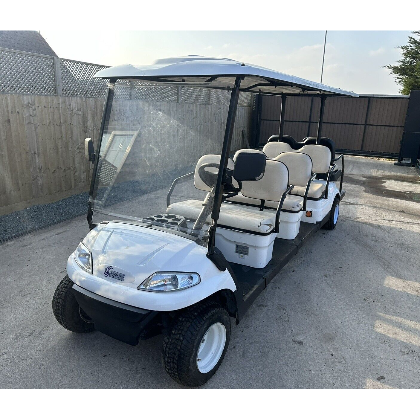 2017 EPOWER TRUCKS EP8 48V ELECTRIC PEOPLE CARRIER GOLF BUGGY