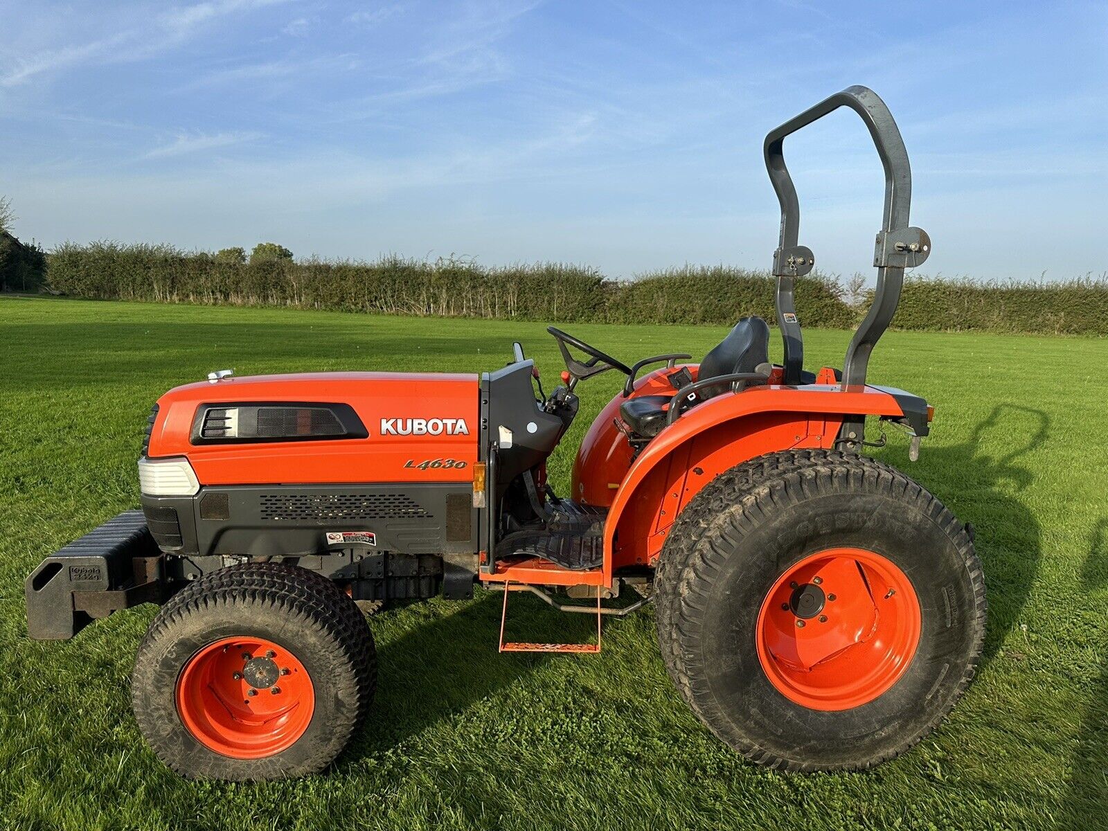 2008 KUBOTA L4630 4WD COMPACT TRACTOR TURF TYRES