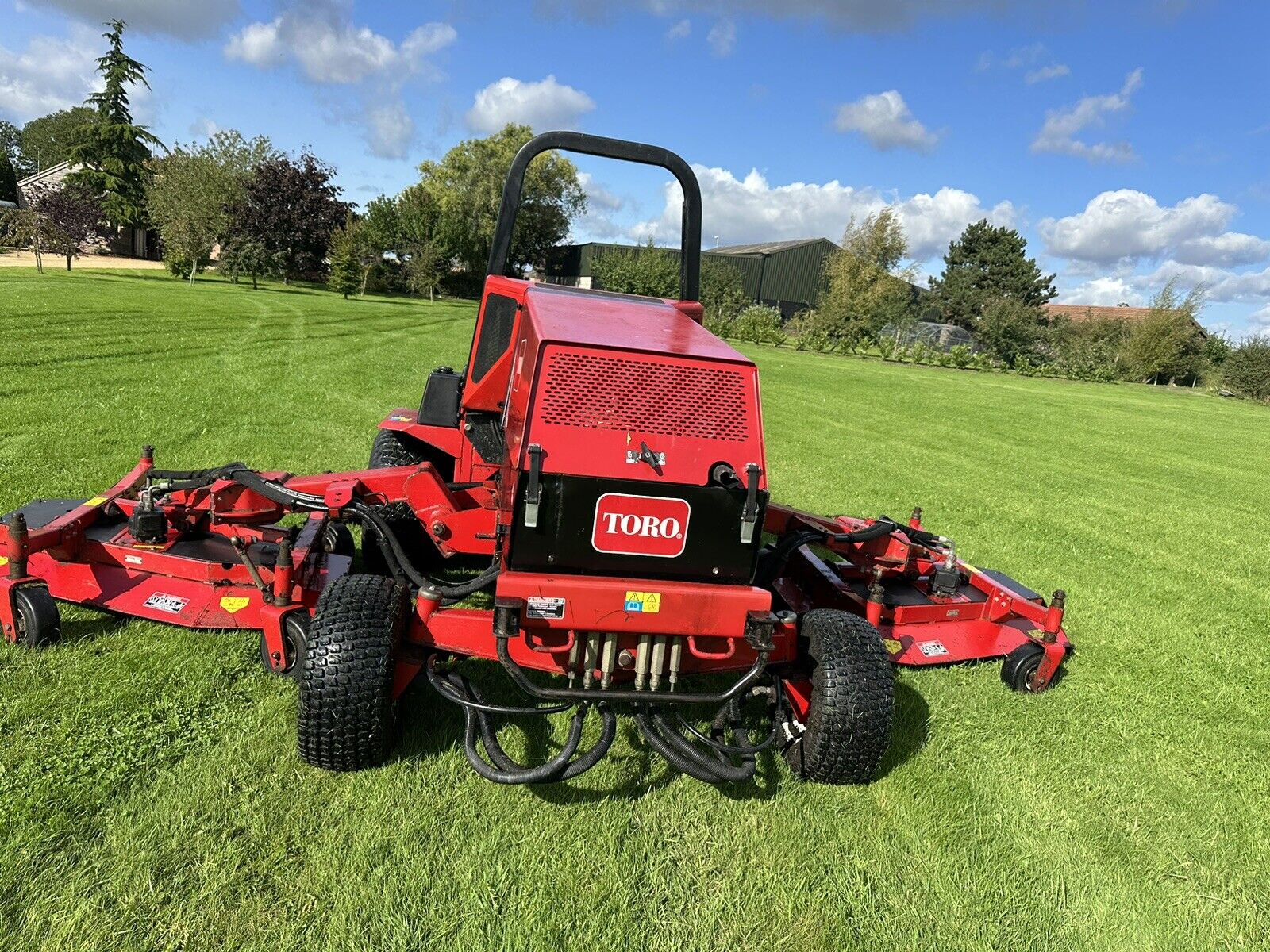 2006 TORO GROUNDSMASTER 580-D WIDE AREA BATWING RIDE SIT ON LAWN MOWER TRACTOR 3