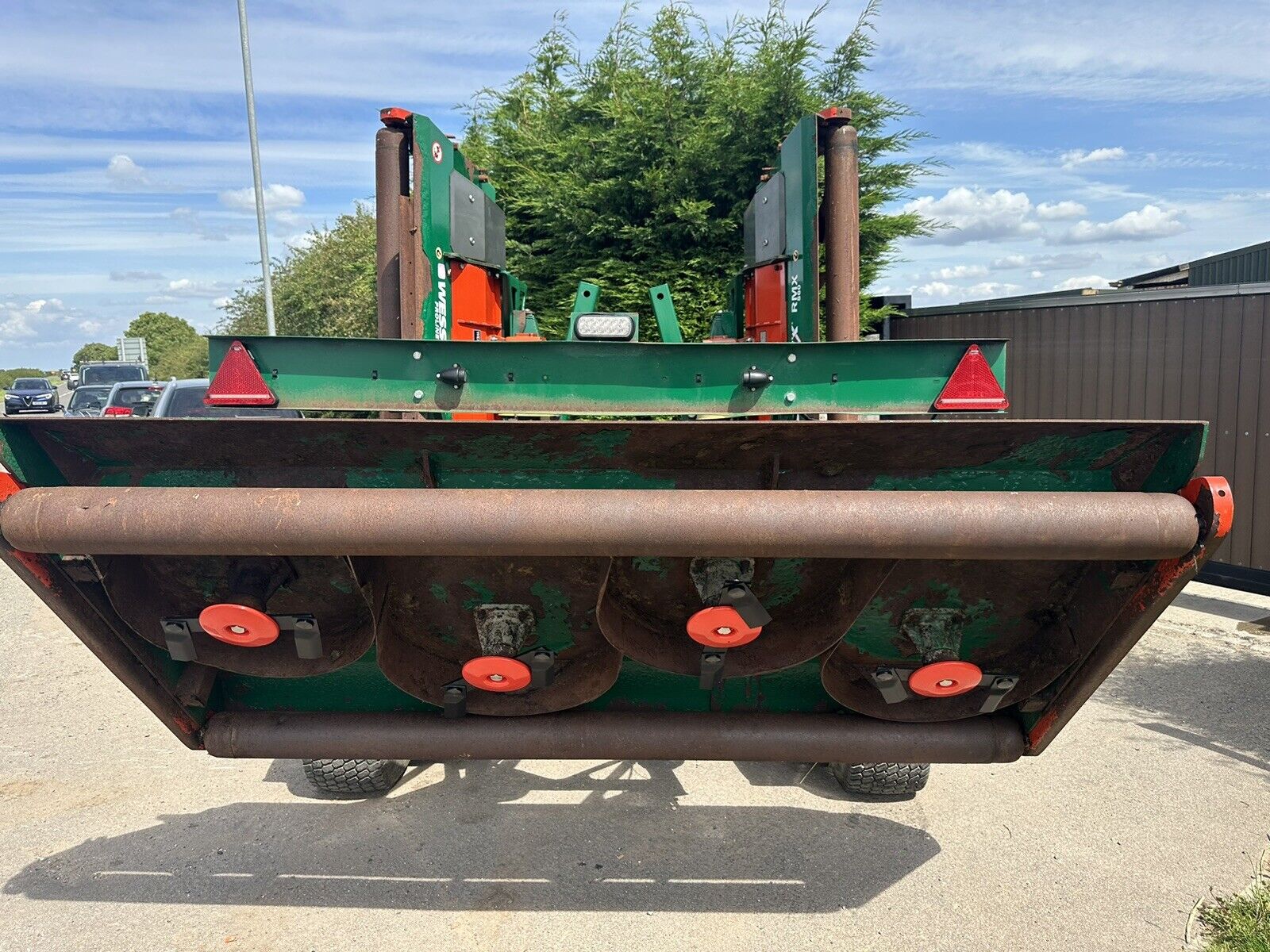 2013 WESSEX RMX500 TRAILED BATWING WIDE AREA FINISHING MOWER FOR TRACTOR 3