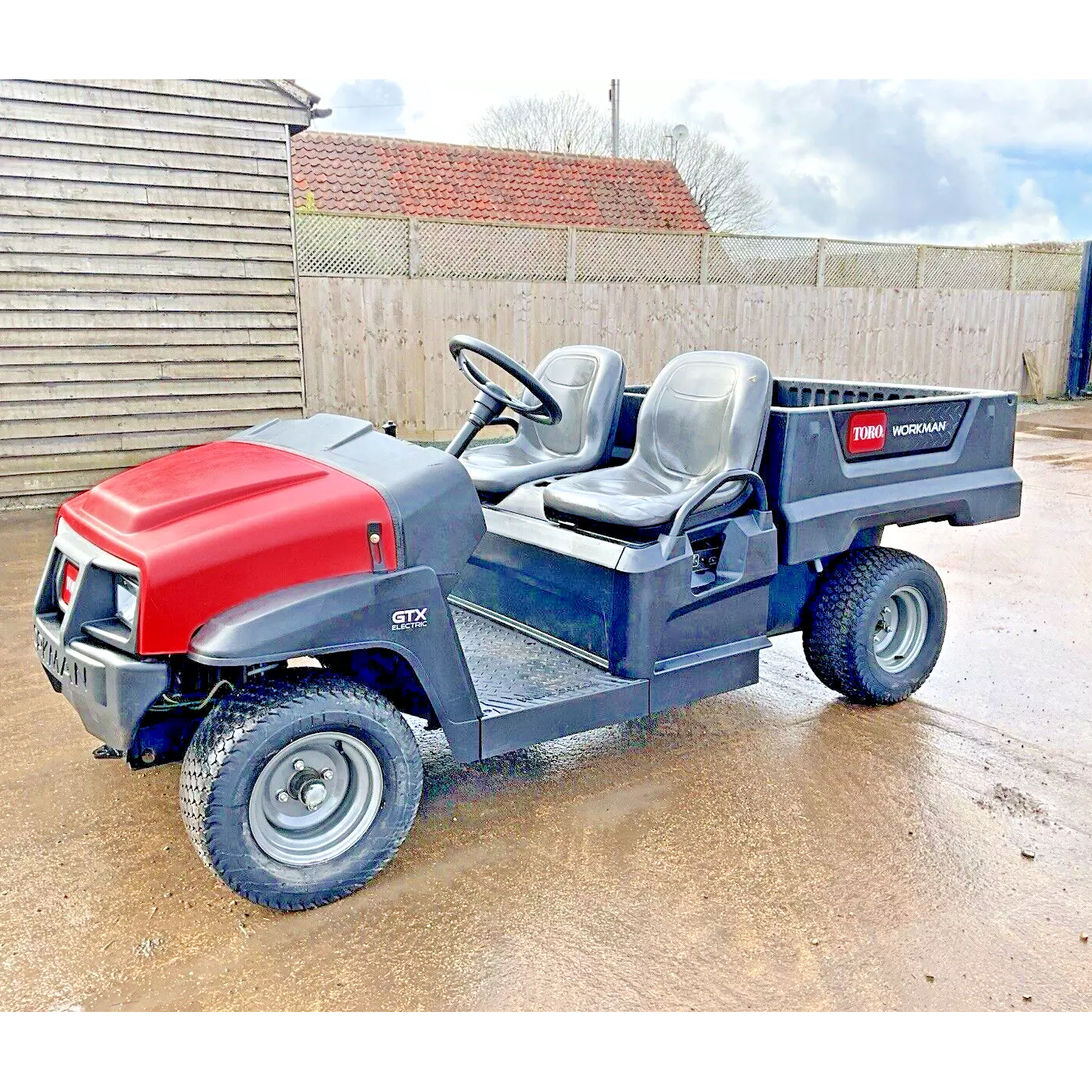 2019 TORO WORKMAN GTX ELECTRIC RECHARGABLE 48V UTILITY VEHICLE