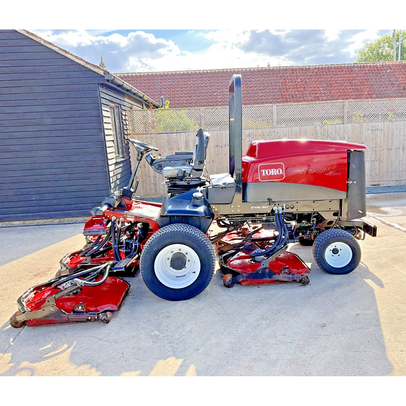 2009 TORO GROUNDMASTER 4500