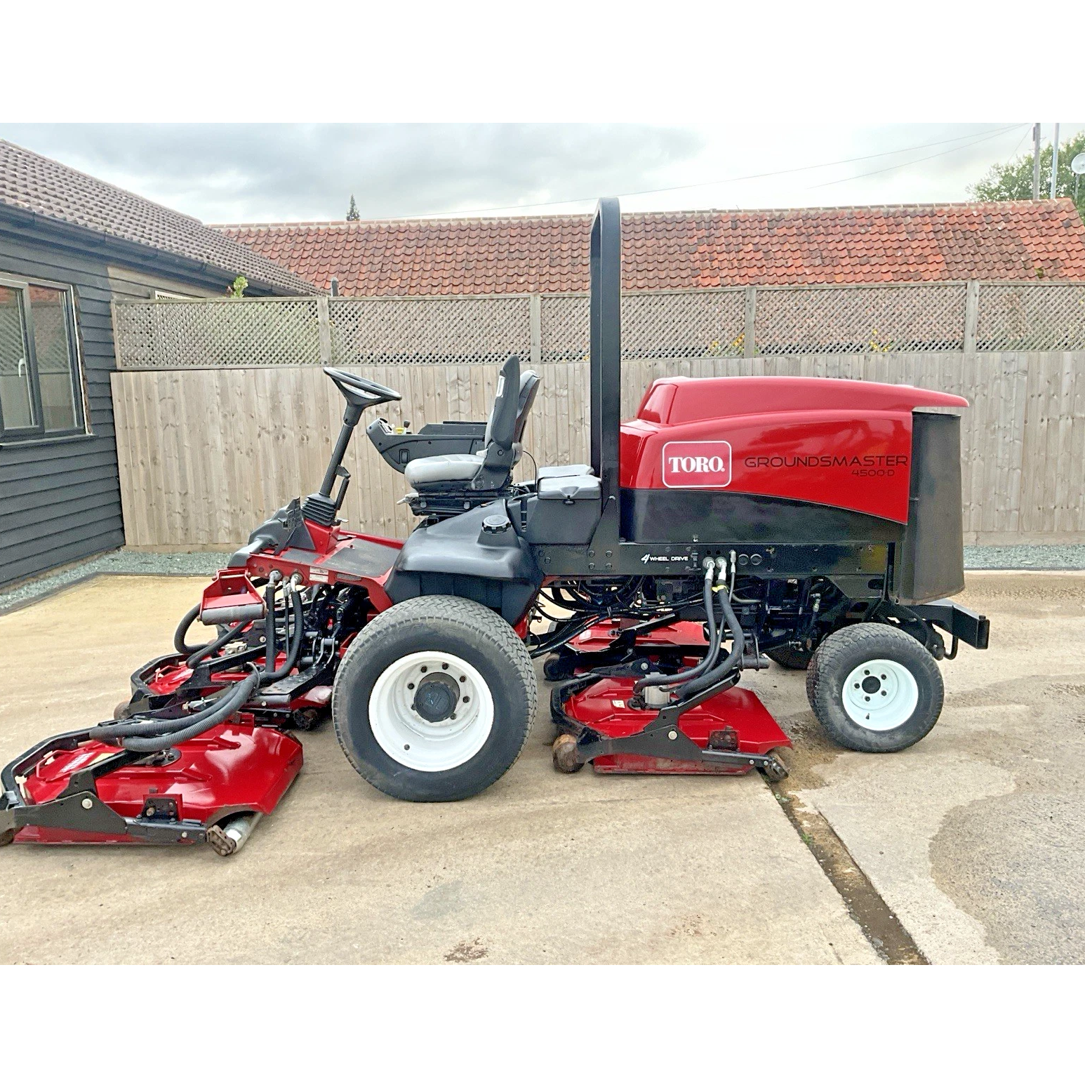 2009 TORO GROUNDMASTER 4500