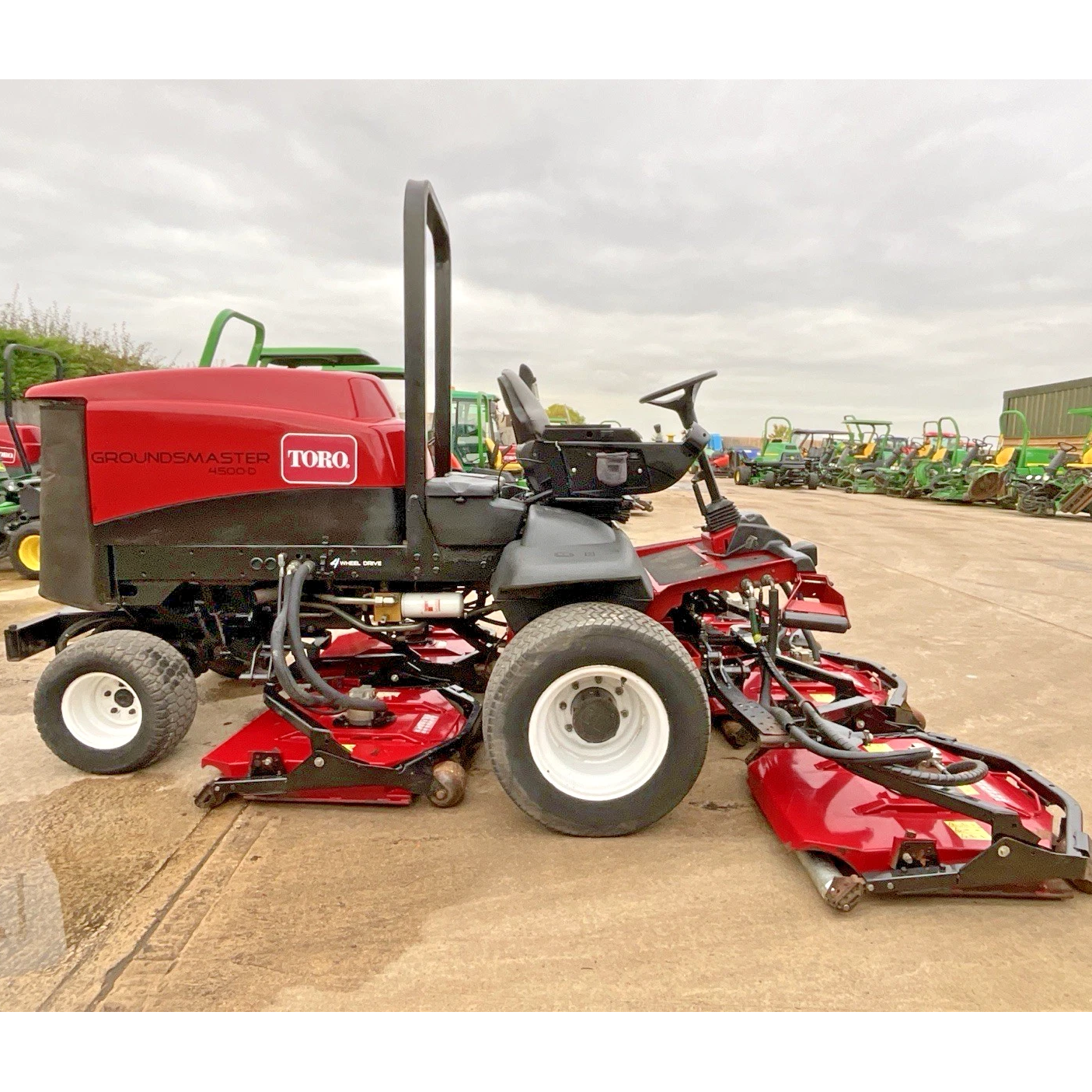 2009 TORO GROUNDMASTER 4500