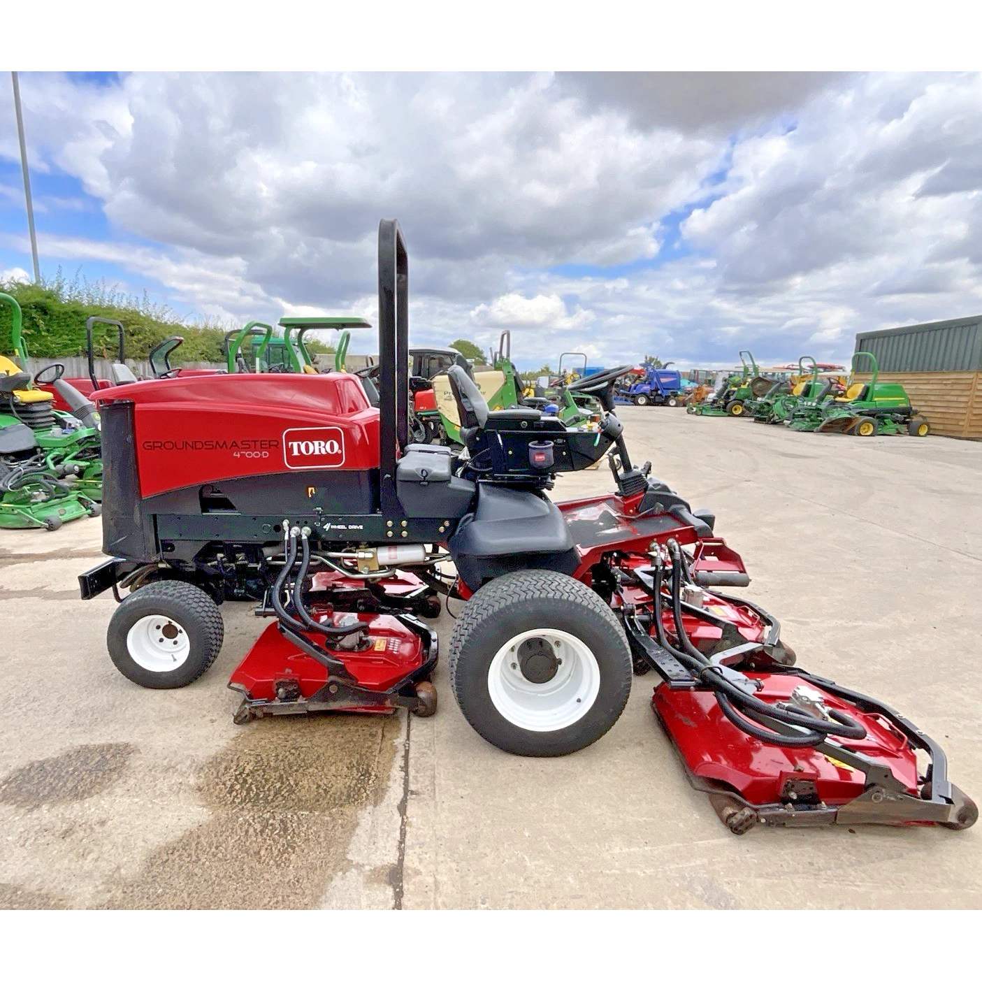 2012 TORO GROUNDMASTER 4500