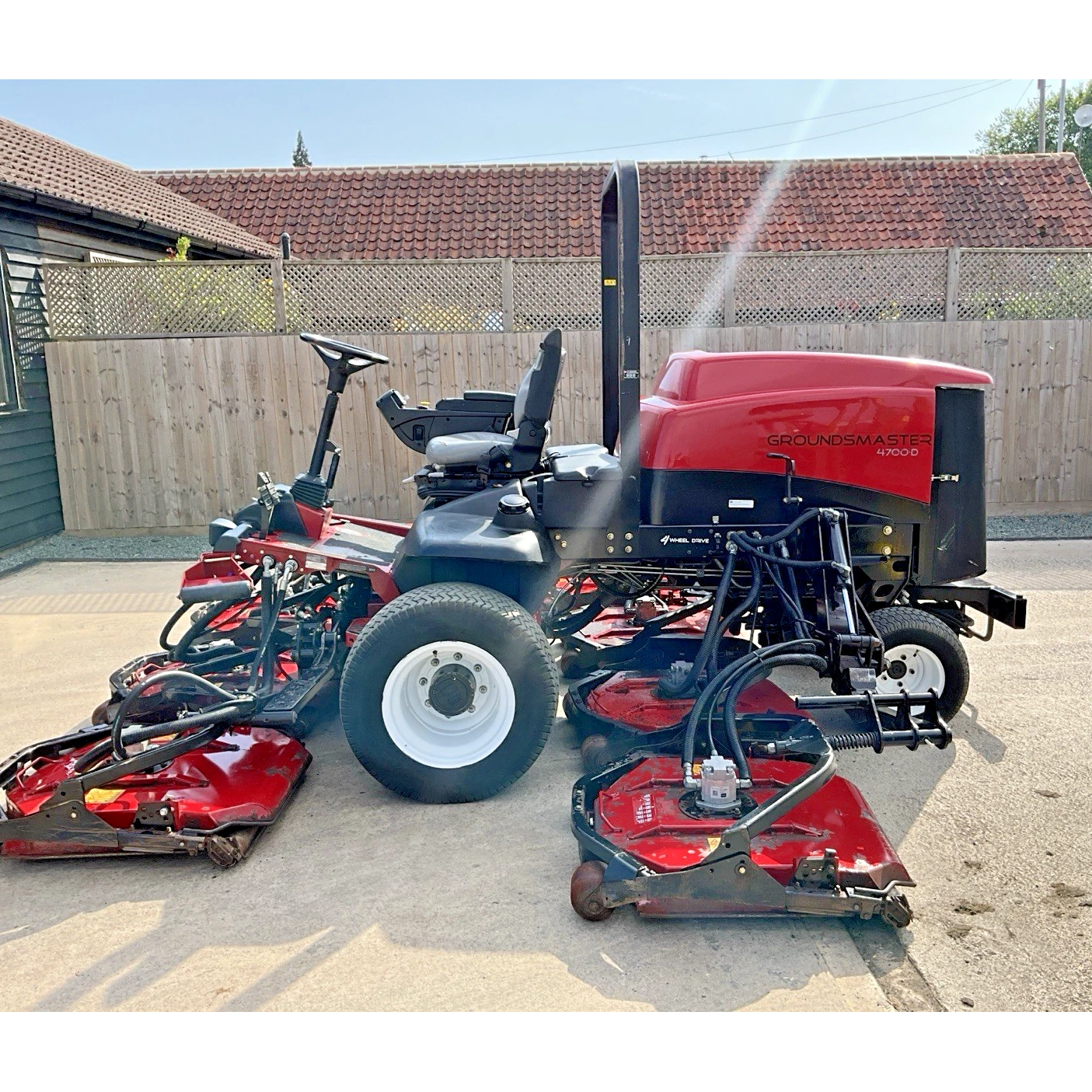 2013 TORO GROUNDMASTER 4700-D