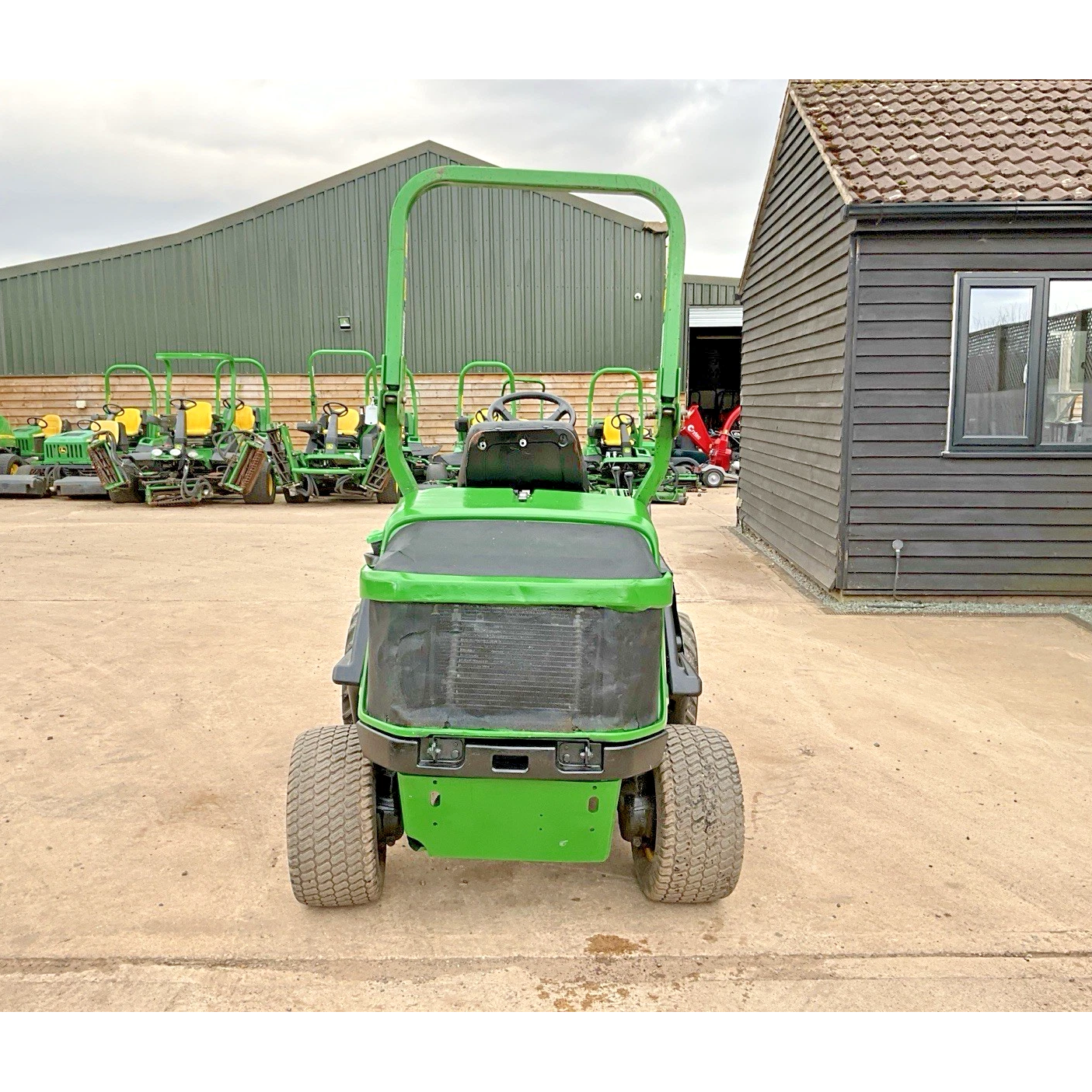 2017 JOHN DEERE 1580 OUTFRONT WITH TRIMAX FLAIL