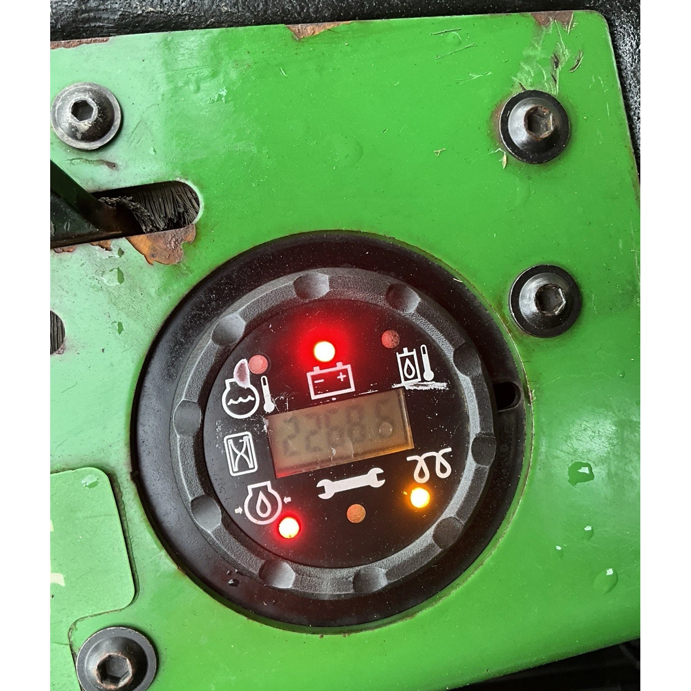 2017 JOHN DEERE 1580 OUTFRONT WITH TRIMAX FLAIL