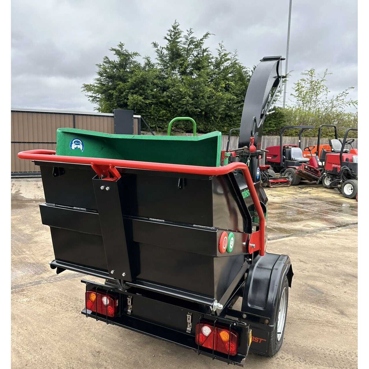 2018 FORST ST6P FAST TOW PETROL WOODCHIPPER