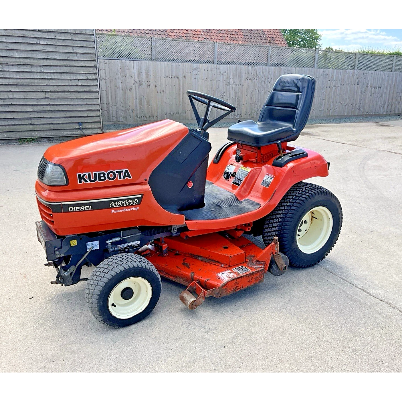 2008 KUBOTA G2160 DIESEL RIDE ON LAWN MOWER