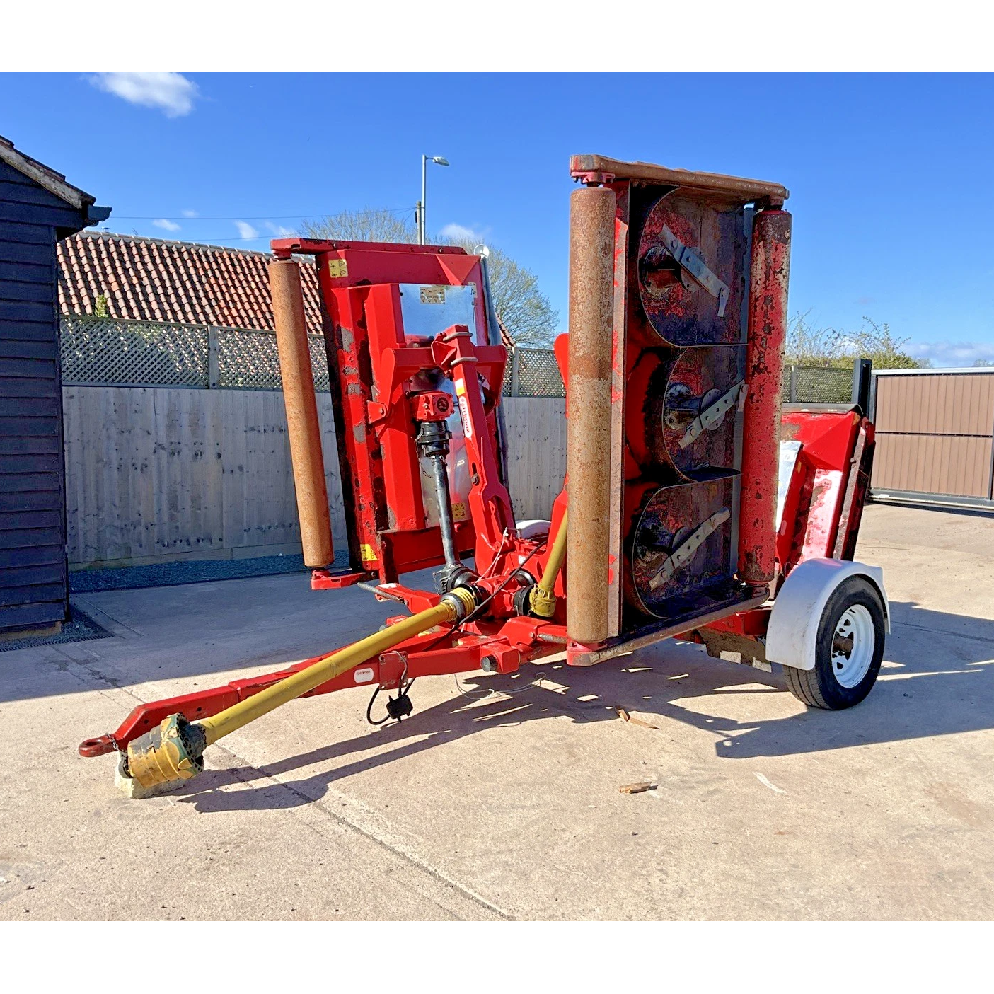 2008 TRIMAX PEGASUS 493 S2 4.93M WIDE AREA TRAILED BATWING