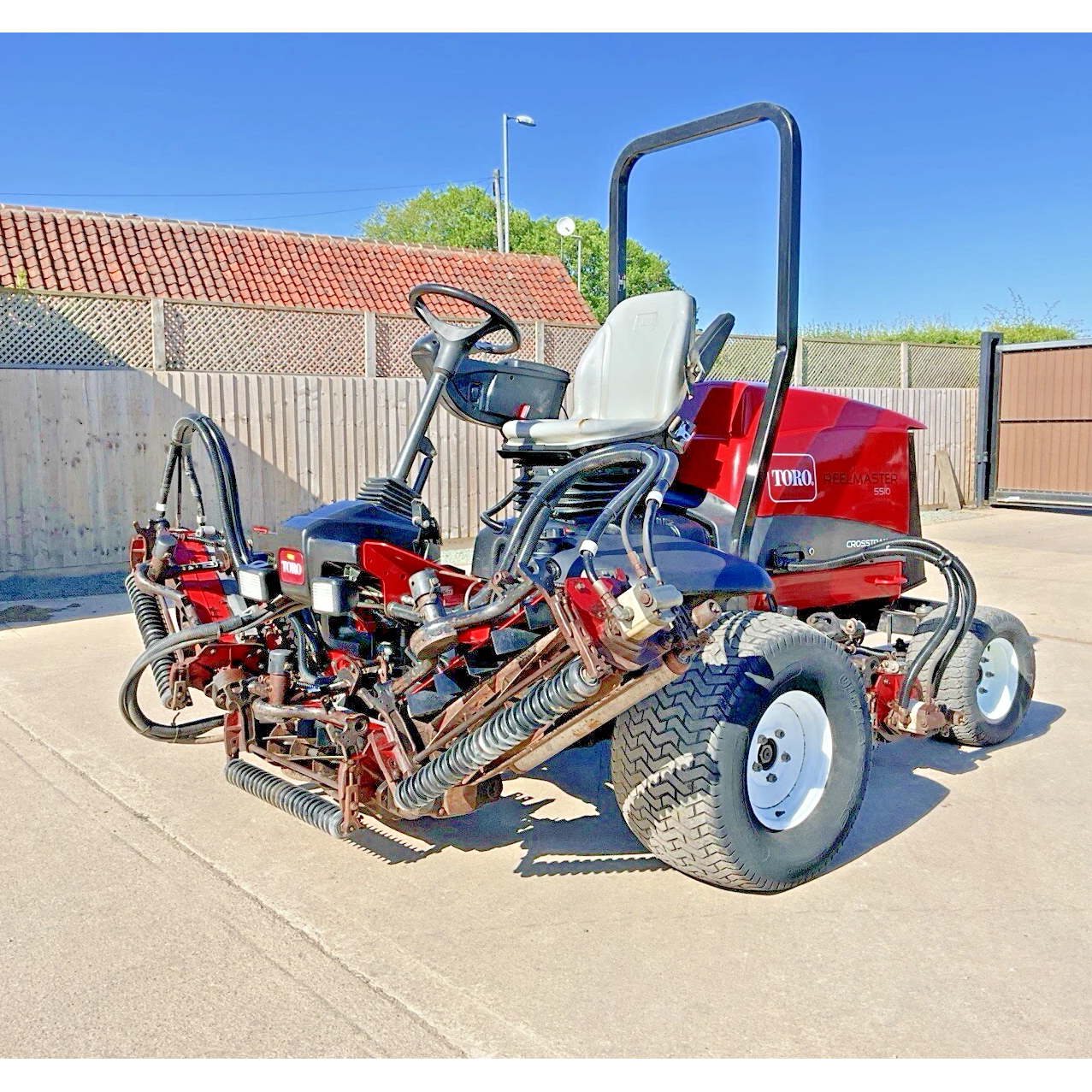 2009 TORO REELMASTER 5510 5 GANG FAIRWAY RIDE ON MOWER