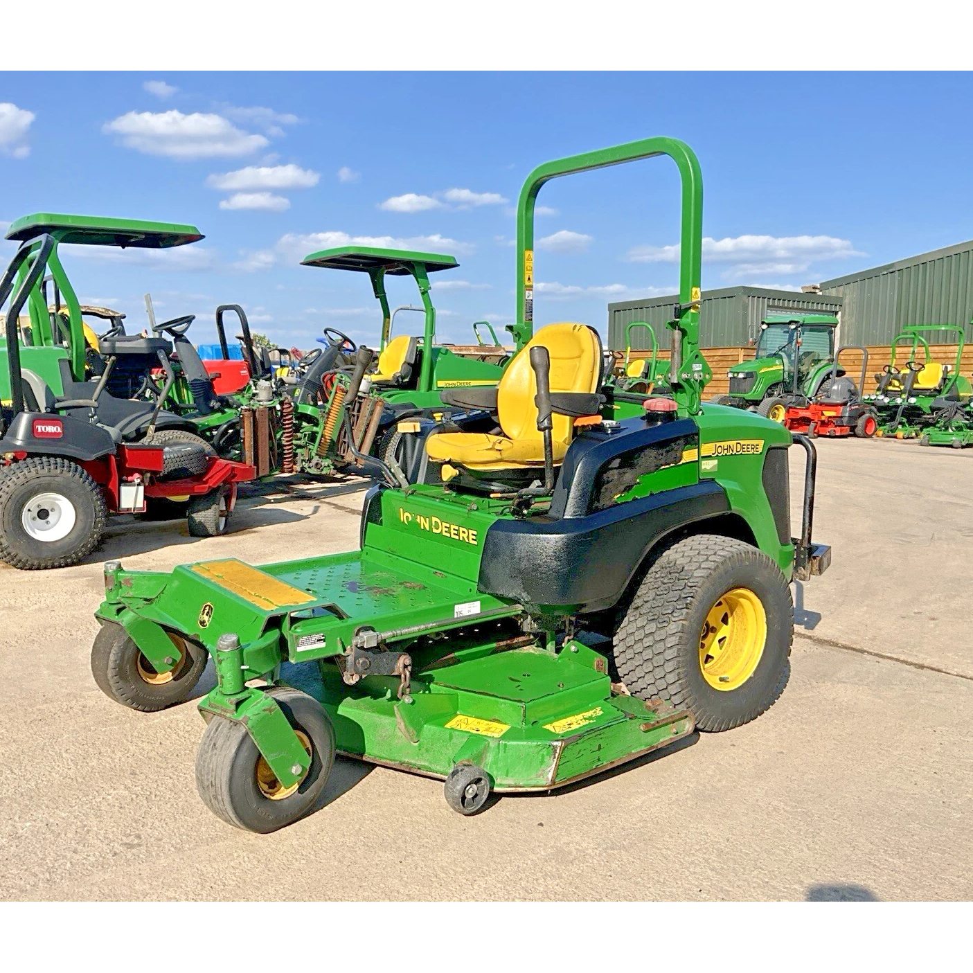 2011 JOHN DEERE 997 Z TRAK ZERO TURN DIESEL RIDE ON LAWN MOWER