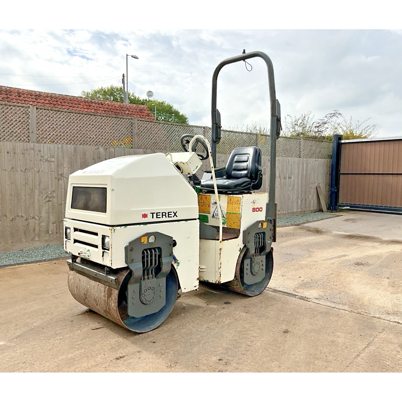 2012 BENFORD TEREX TV800 800 VIBRATING TWIN DRUM ROLLER - 982HOURS