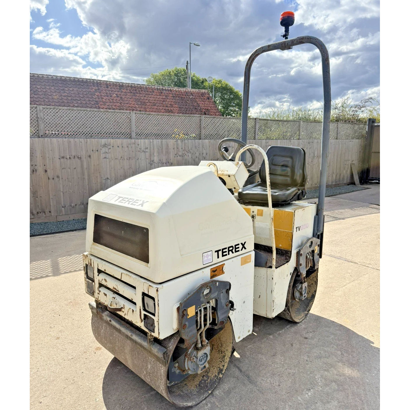 2012 BENFORD TEREX TV800 800 VIBRATING TWIN DRUM ROLLER