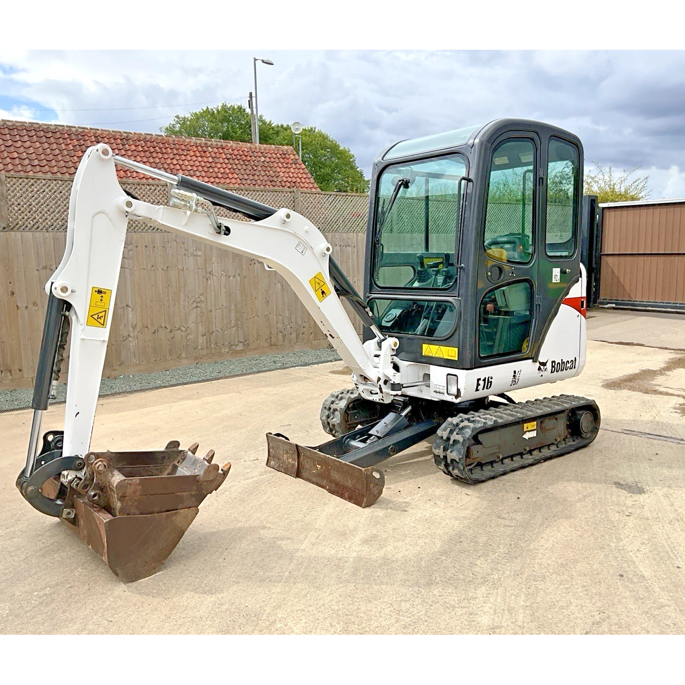 2012 BOBCAT E16 1.5 TON MICRO MINI DIGGER