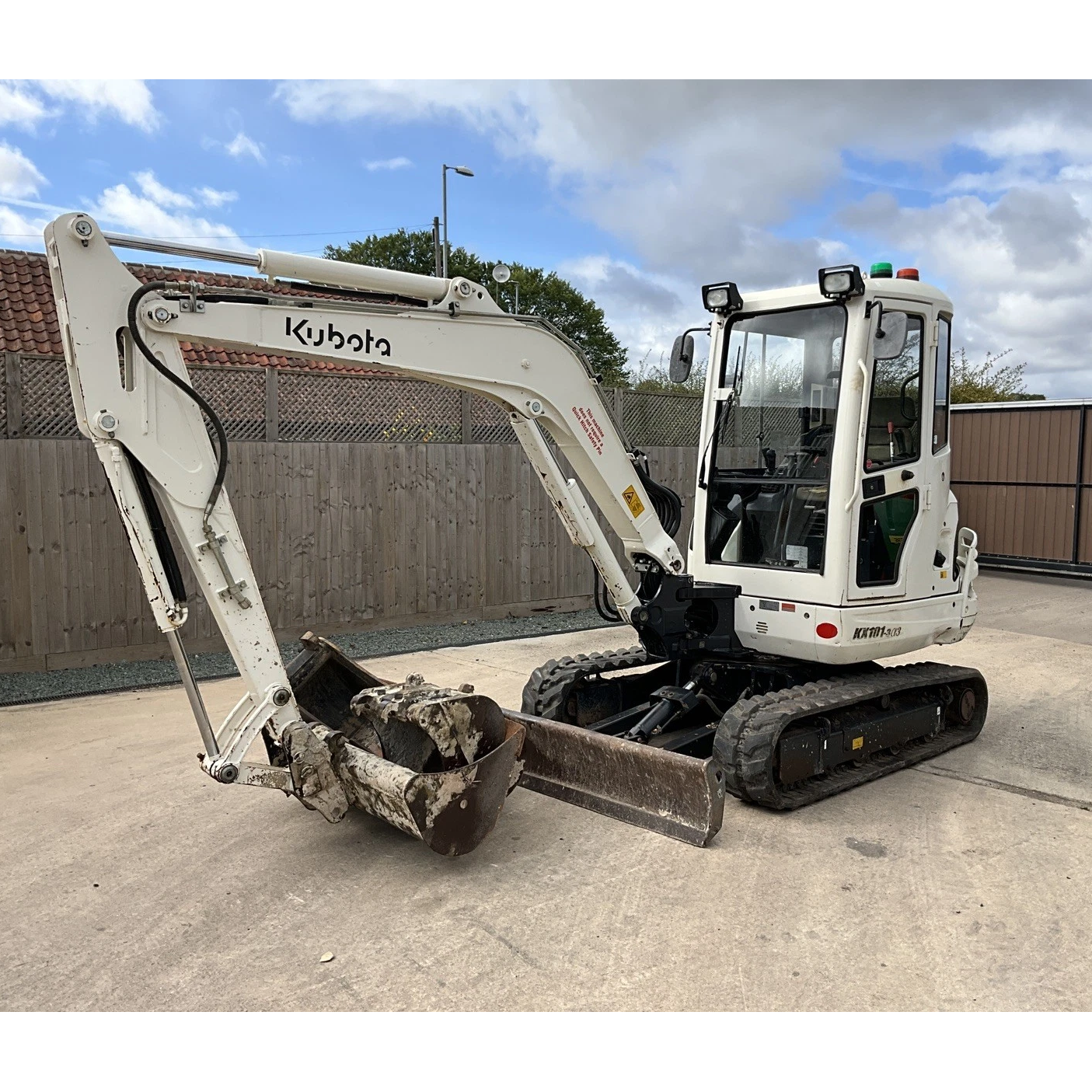 2013 KUBOTA KX101 - 3A MINI MIDI 3.5 TON DIGGER
