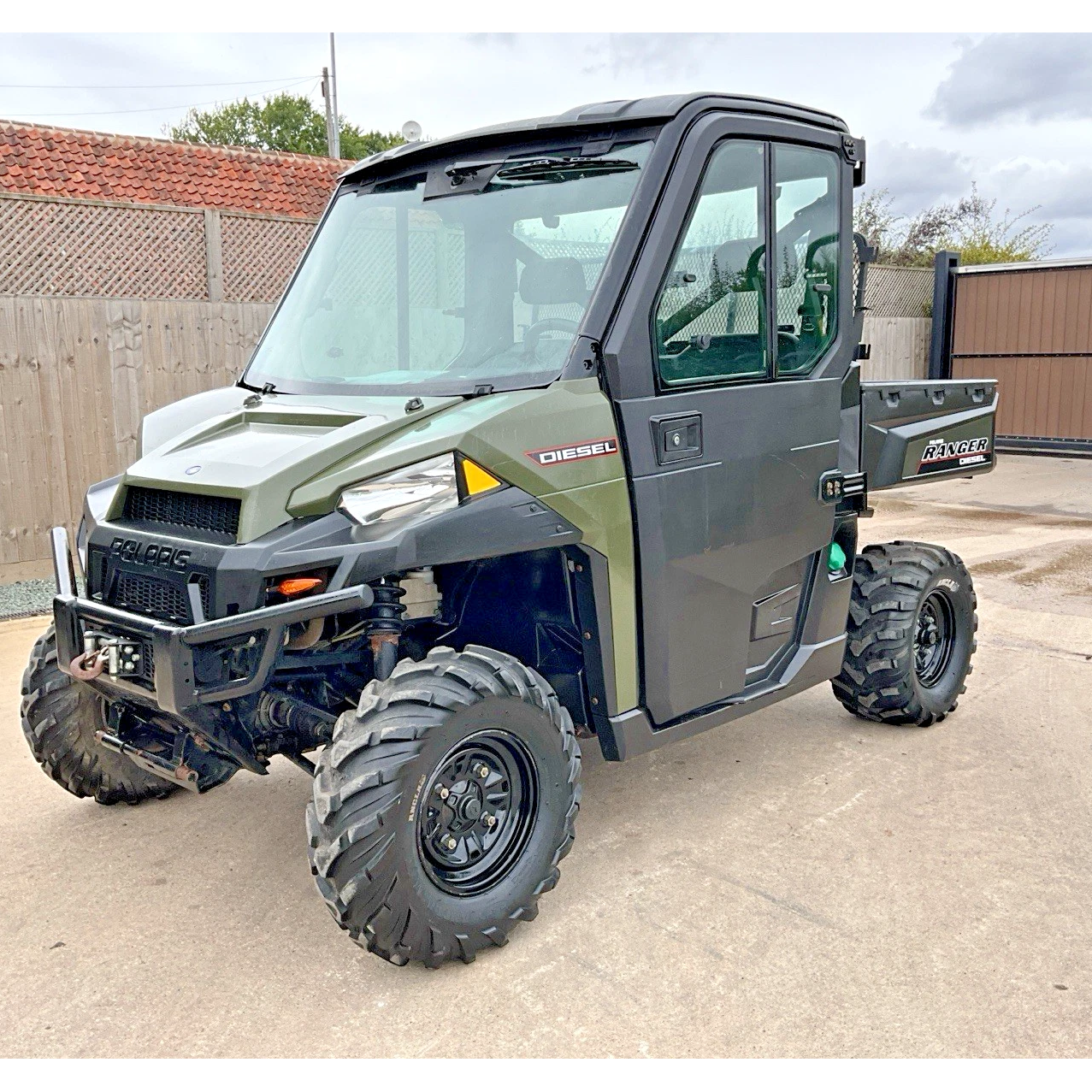 2015 ROAD REGISTERED POLARIS RANGER 1000 DIESEL 4WD UTILITY VEHICLE