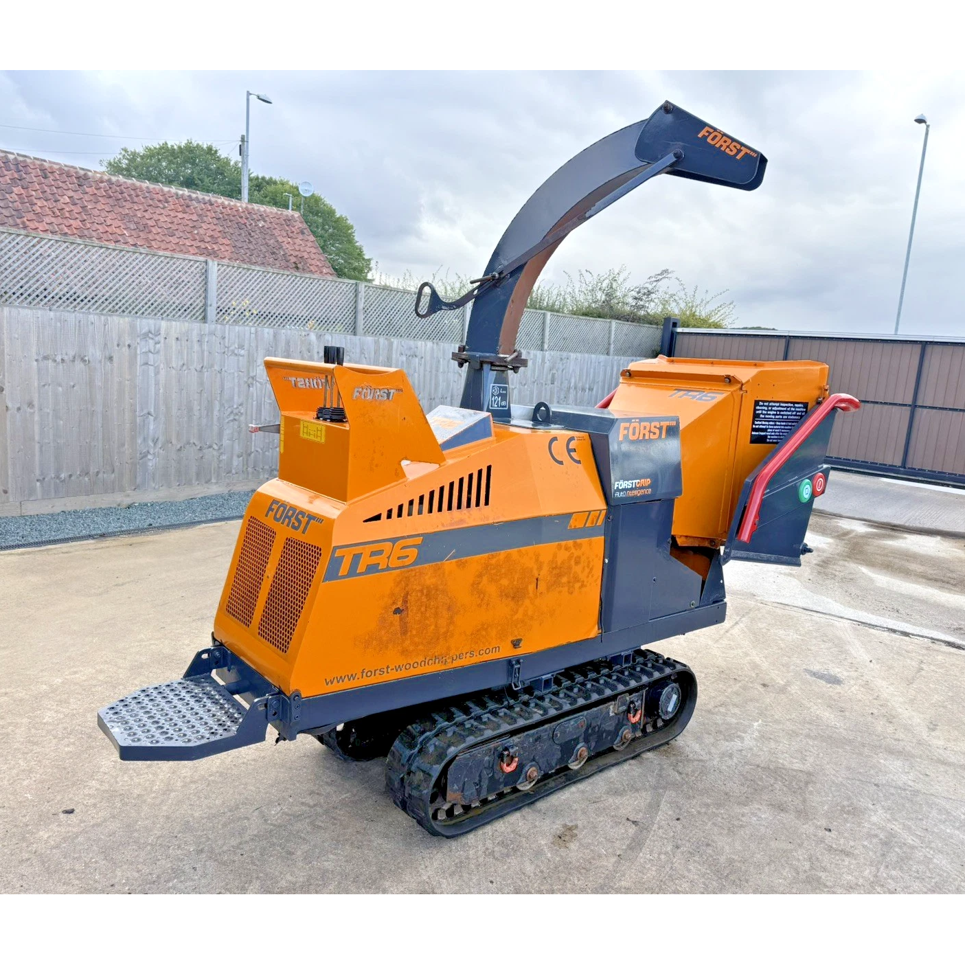 2016 FORST TR6 FAST TOW DIESEL WOODCHIPPER