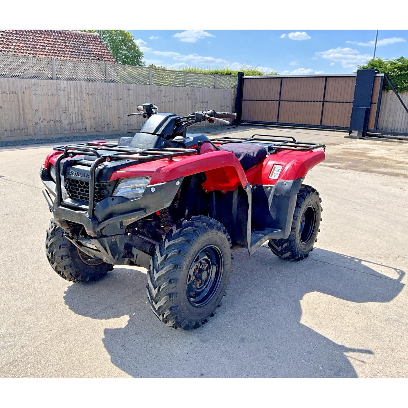 2017 HONDA TRX420 4WD FARM QUAD