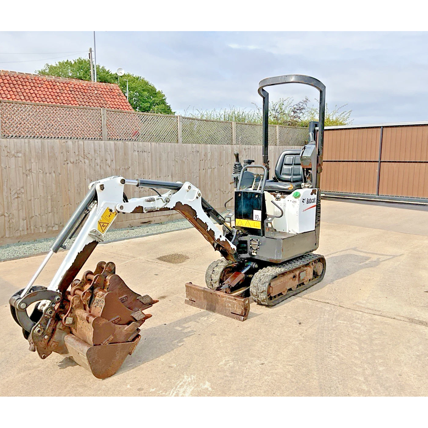 2019 BOBCAT E10Z 1 TON MICRO MINI DIGGER