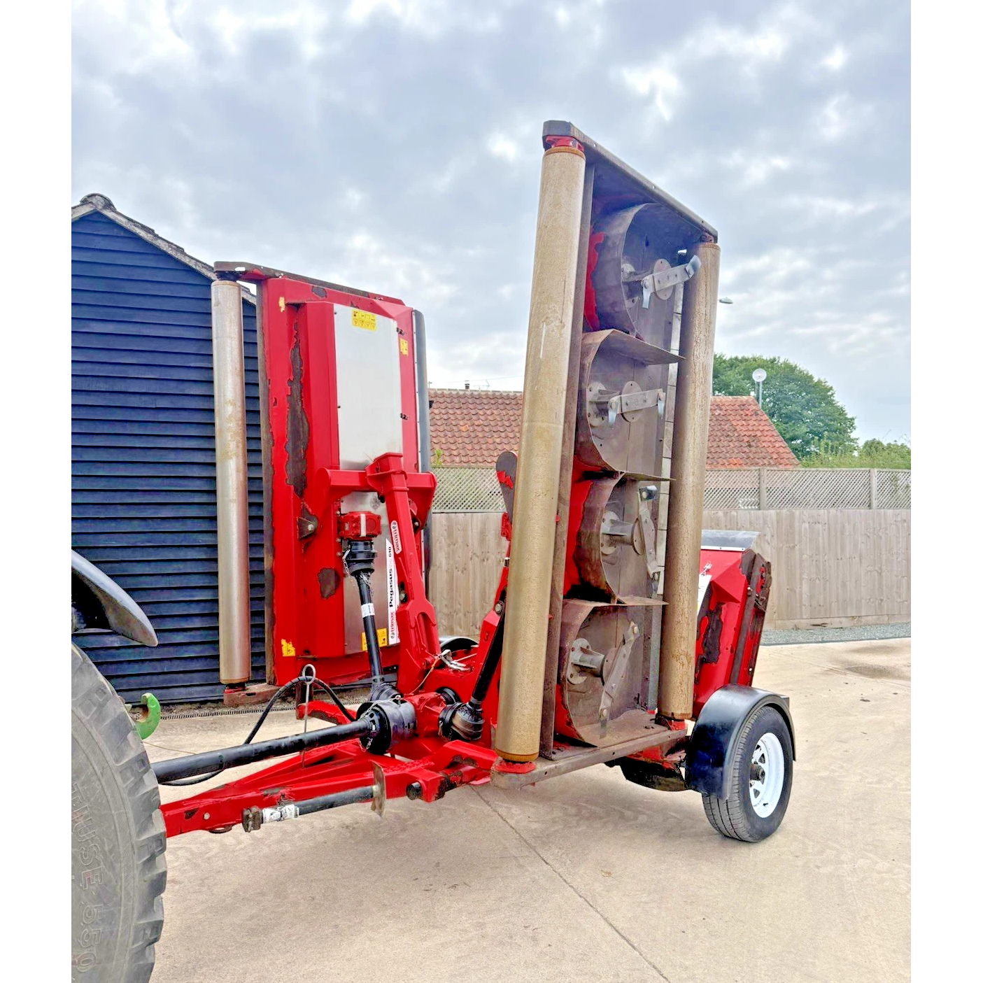 2019 TRIMAX PEGASUS 610 S4 6.1M WIDE AREA TRAILED BATWING MOWER