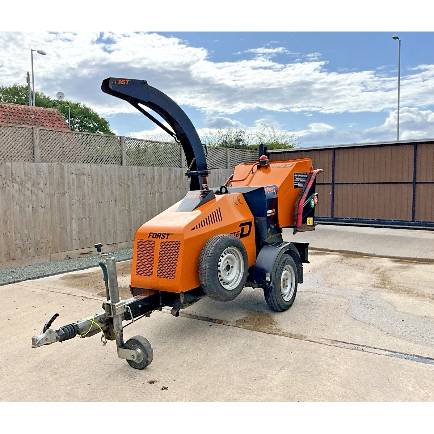 2020 FORST ST6D FAST TOW DIESEL WOODCHIPPER