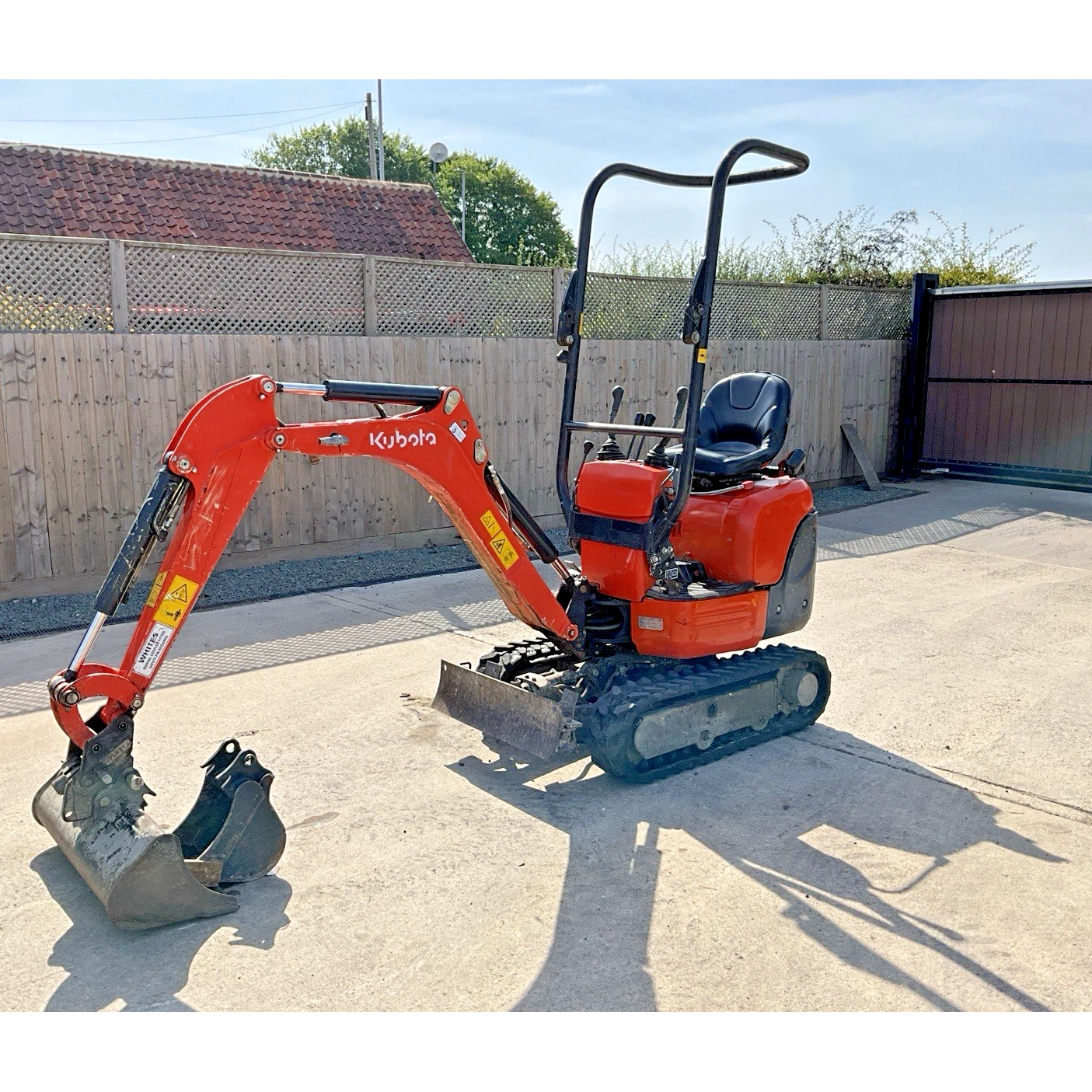2020 KUBOTA K008-3 1 TON MICRO MINI DIGGER EXCAVATOR