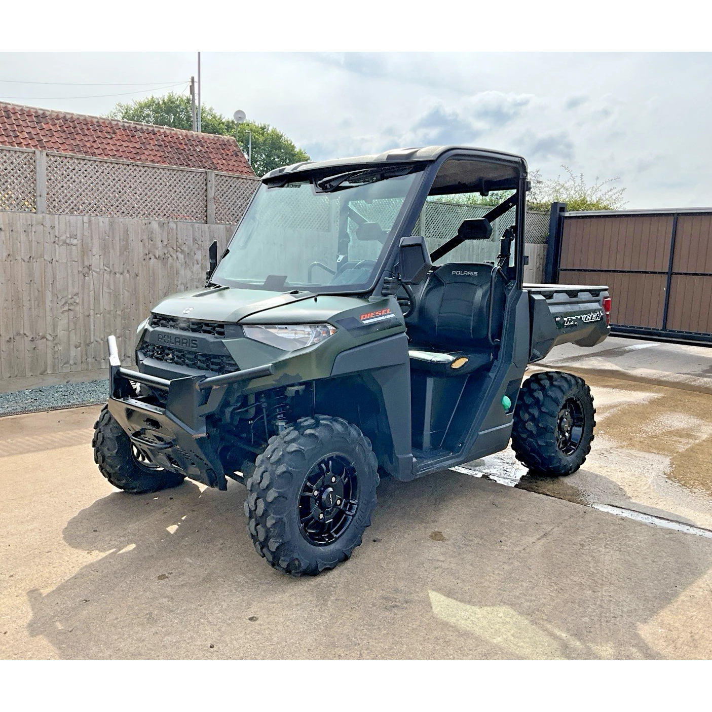 2022 72 ROAD REG POLARIS RANGER 902 DIESEL 4WD UTILITY VEHICLE