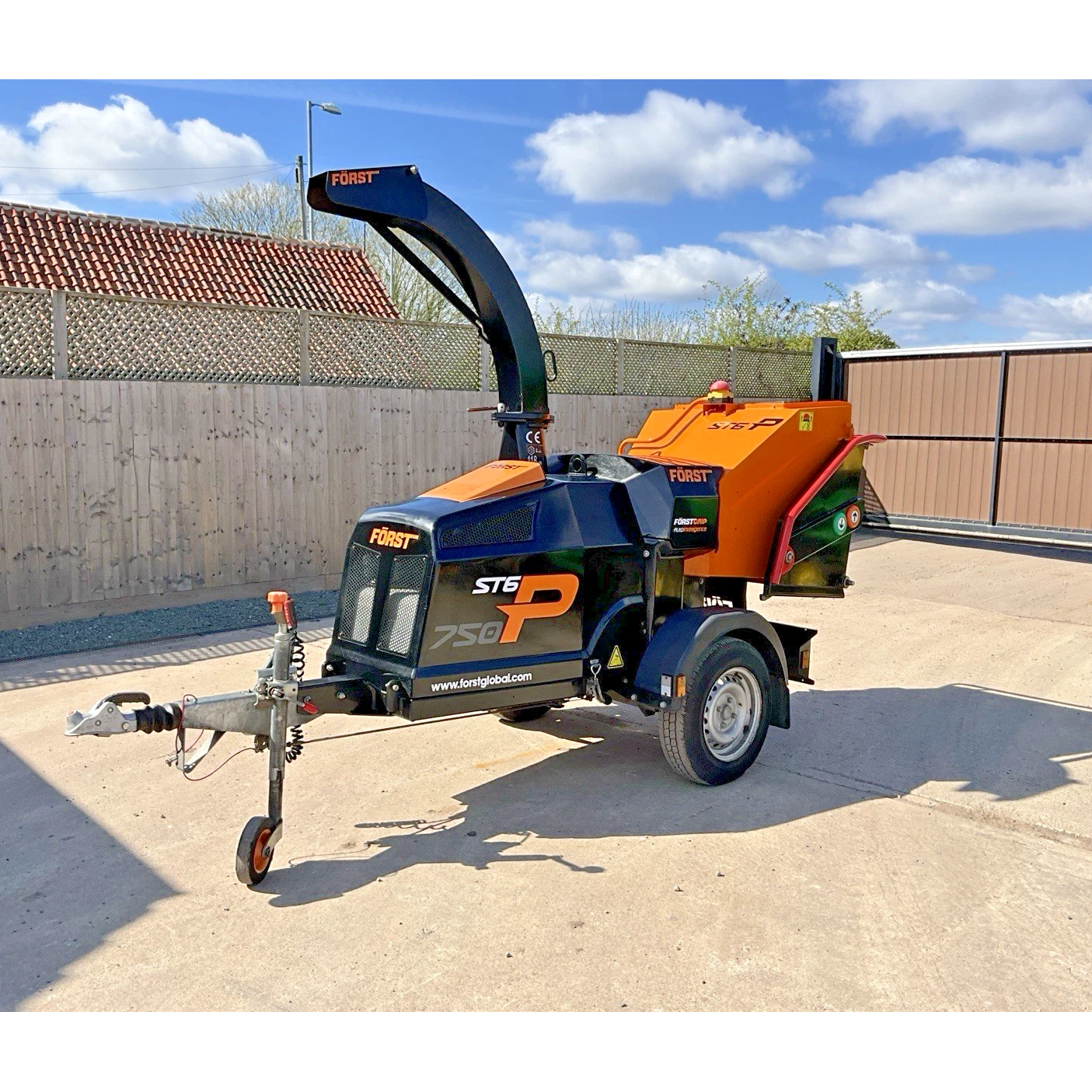 2022 FORST ST6P FAST TOW PETROL WOODCHIPPER | 54 Hours