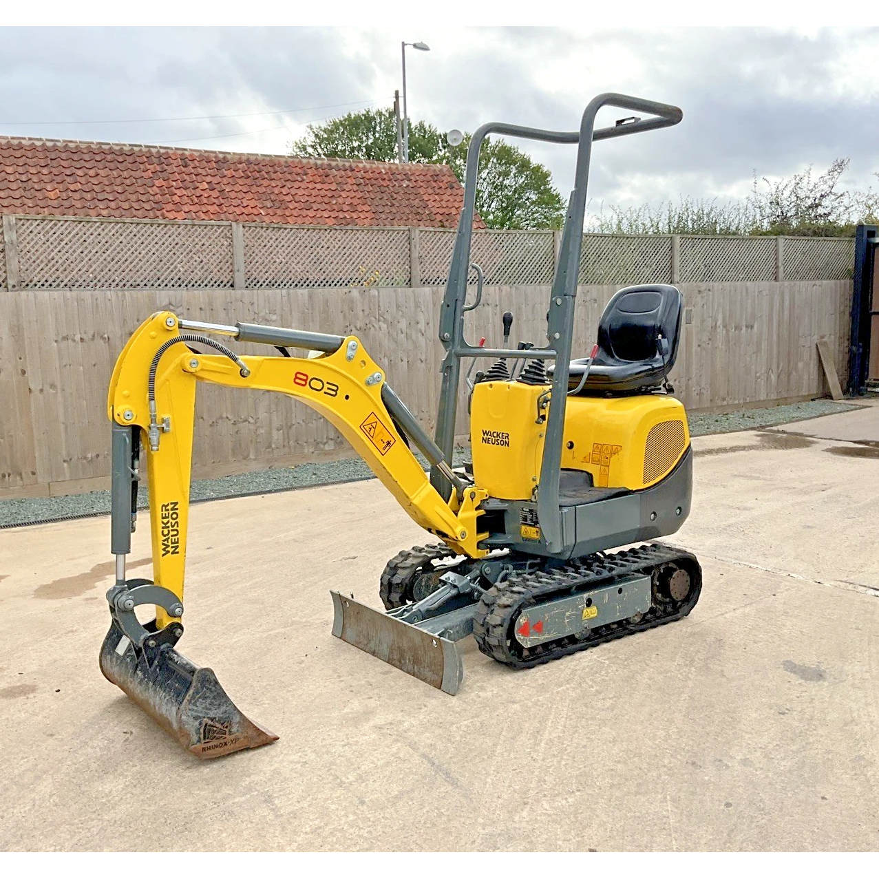 2022 WACKER NEUSON 803 1 TON MICRO MINI DIGGER
