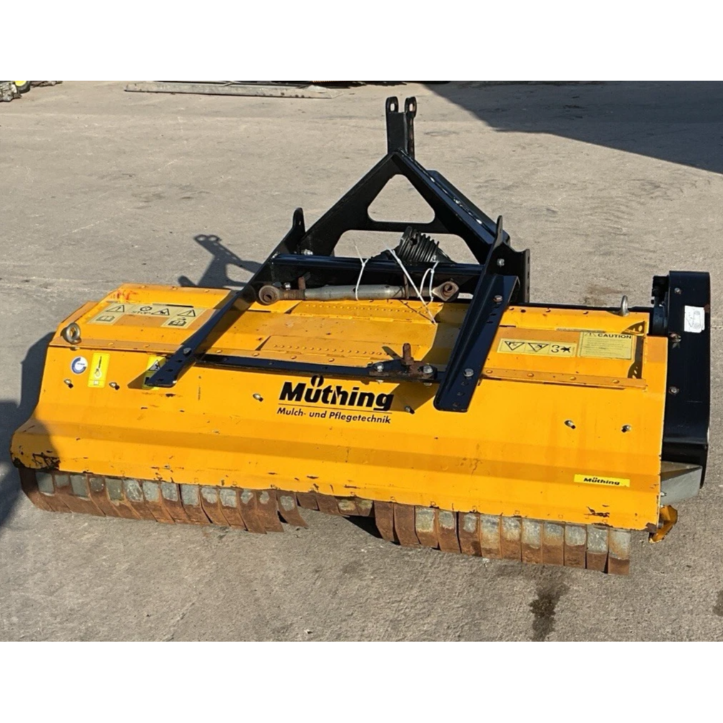 MUTHING FRONT MOUNTED 160CM HEAVY DUTY PTO FLAIL MOWER TOPPER