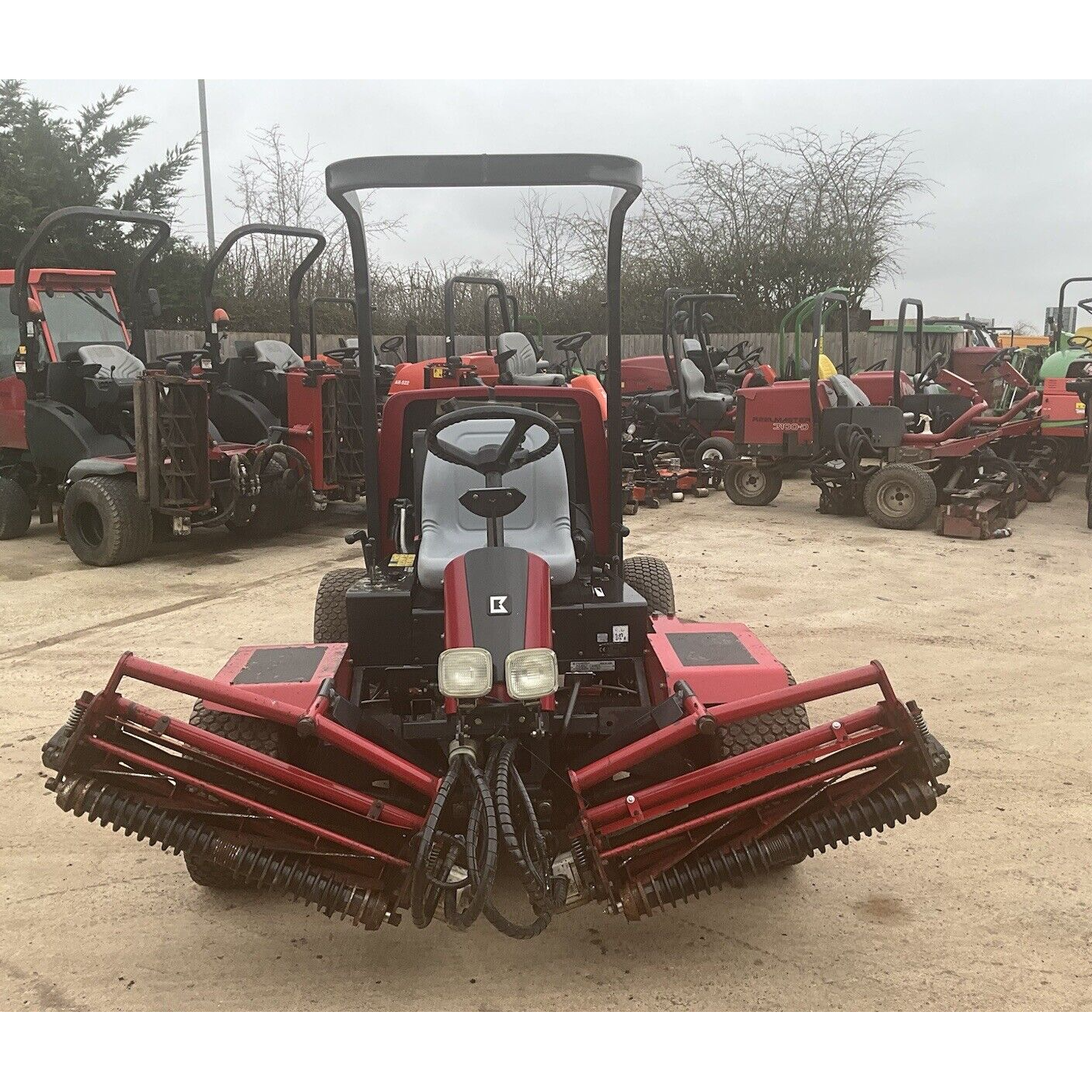 2012 BARONESS LM283 TRIPLE CYLINDER TEES RIDE ON LAWN MOWER